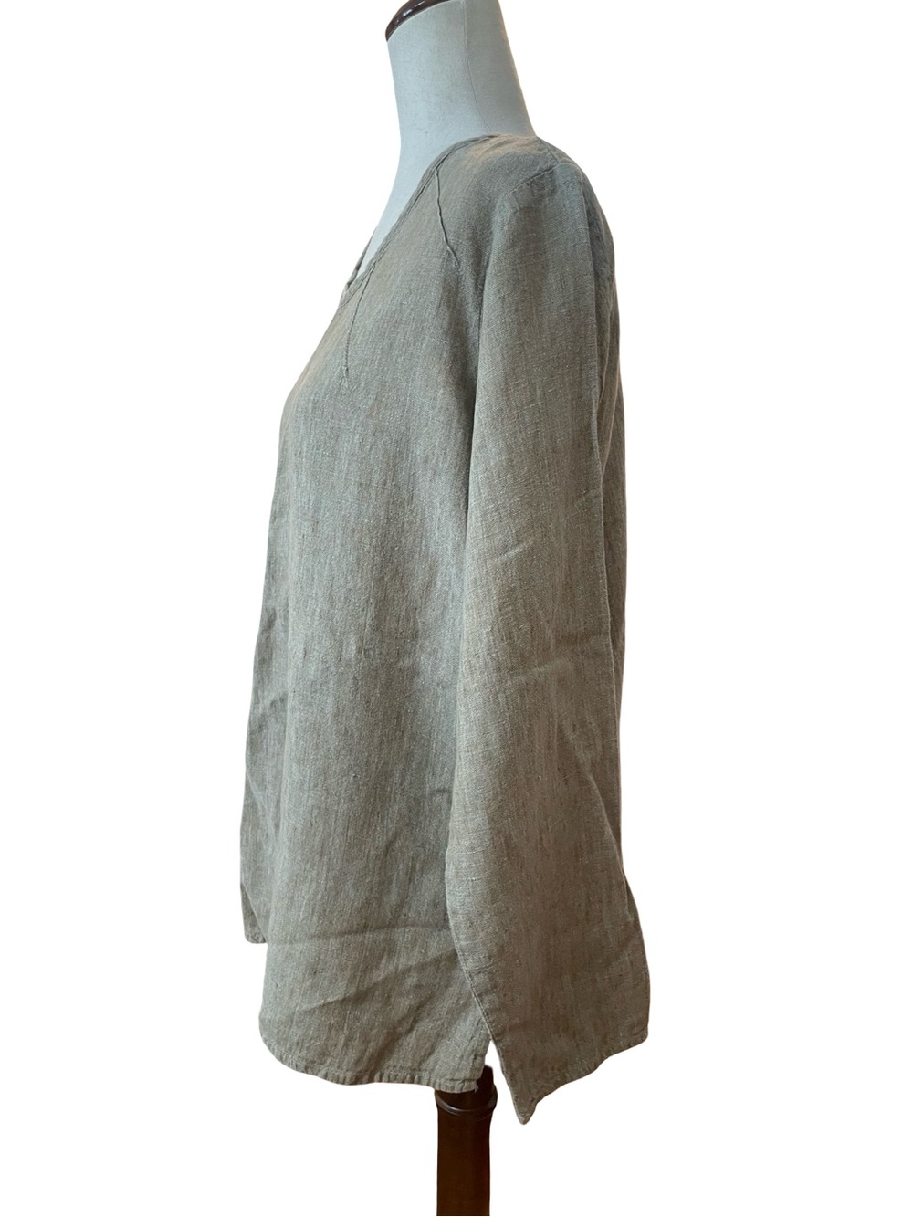 FLAX 100% LINEN TOP - Picture 8 of 12